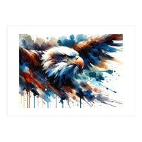 Soaring Majesty Of The Eagle (Print Only)