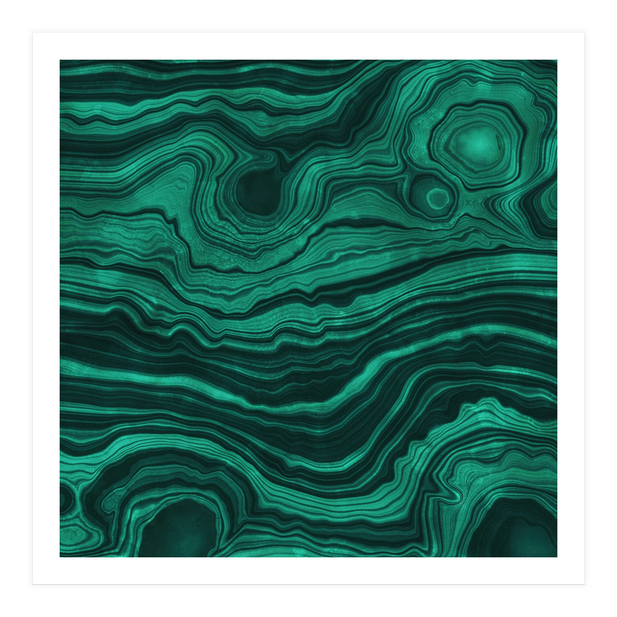 Malachite Texture 01 (Print Only)