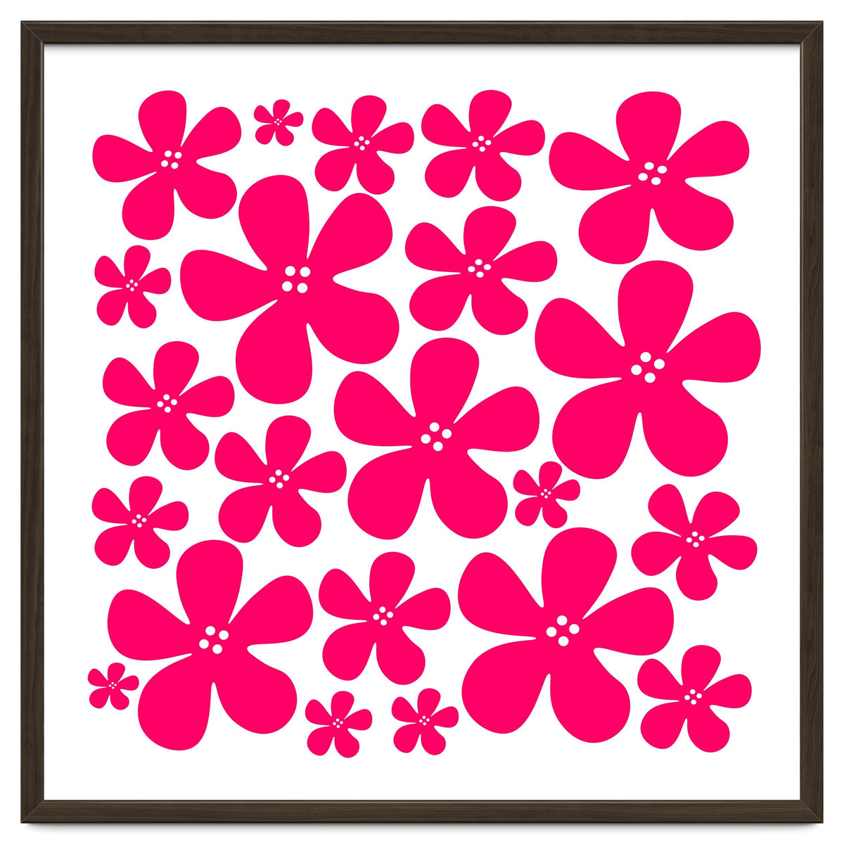 Pink Flowers Pattern