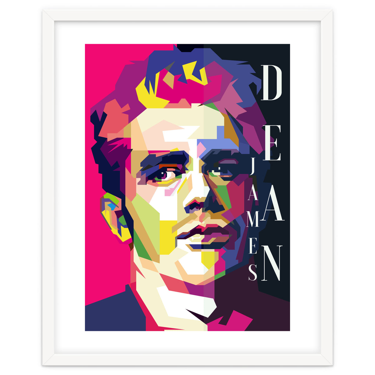 James Dean 60s Hollywood Movies Pop Art Wpap