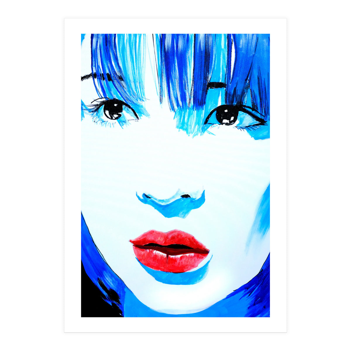 Noriko Blue Shadow (Print Only)