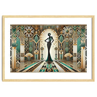 Art Deco Glamour Woman