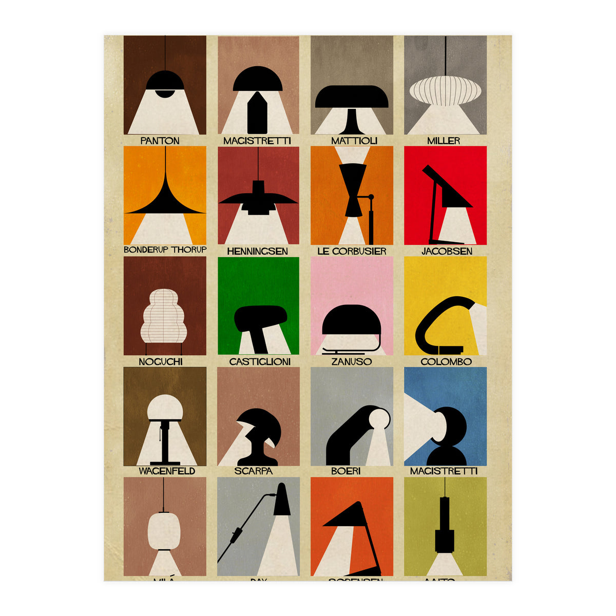 Zoo Lamp Lampade (Print Only)