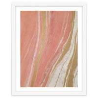 Blush Marble With Gold