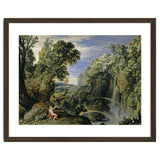 Pedro Pablo Rubens; Paul Bril / 'Landscape with Psyche and Jupiter', 1610; ca. 1630, Flemish Scho... thumbnail