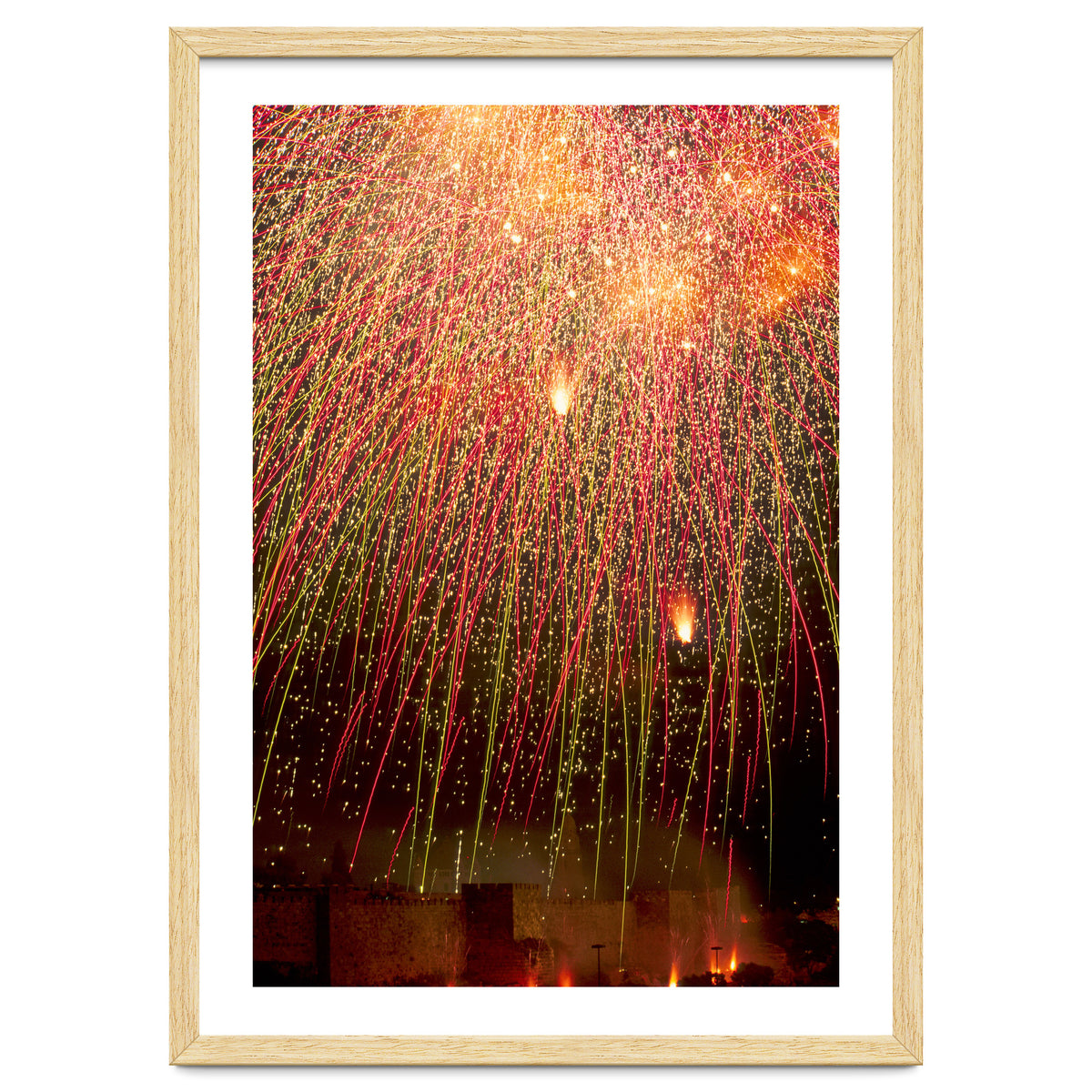Fireworks over Jerusalem II