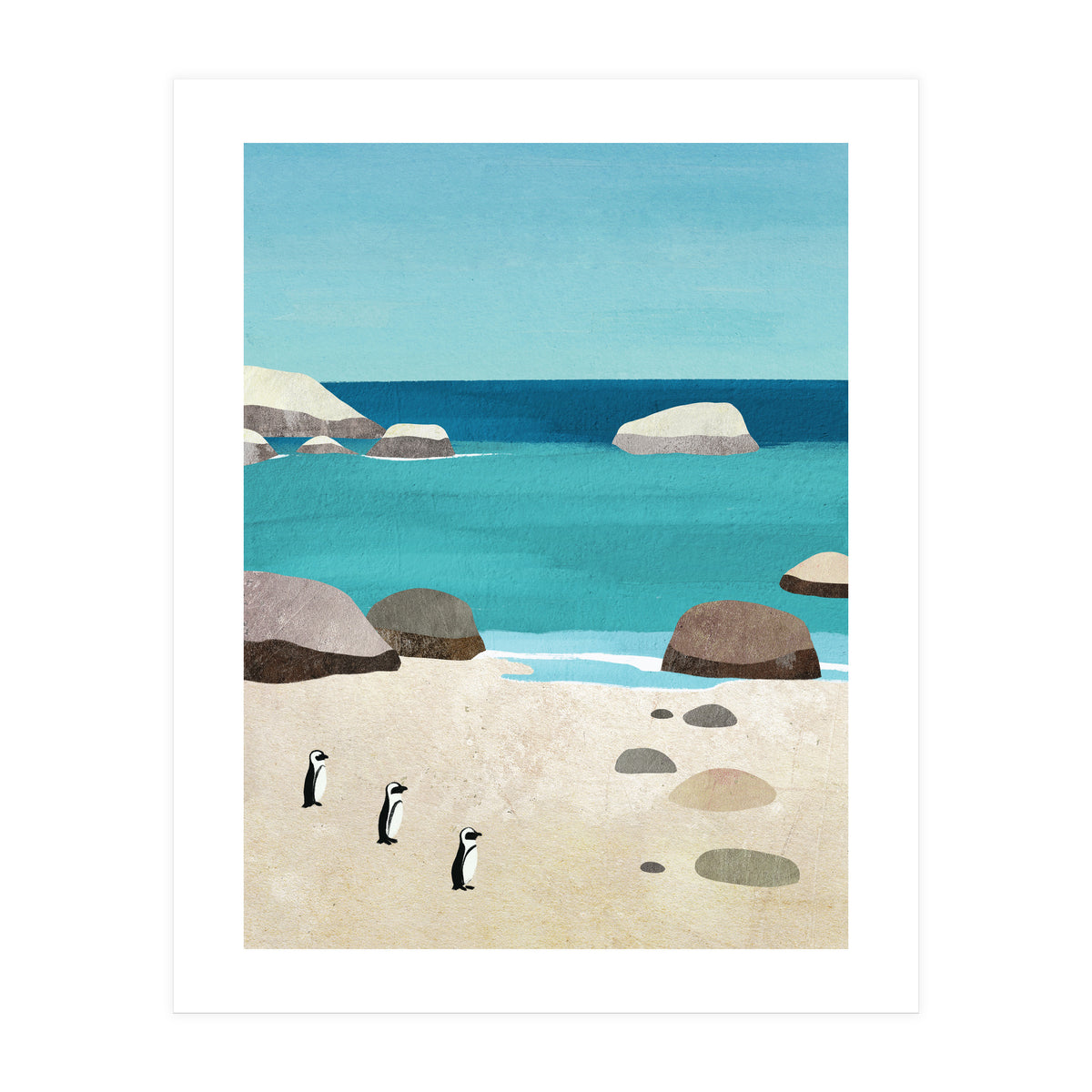 Penguins, Boulders Beach  (Print Only)