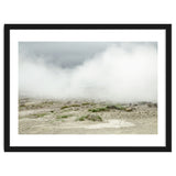 Landscape covered by hot spring steam - Iceland thumbnail