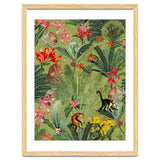 Monkeys In Tropical Jungle Paradise thumbnail