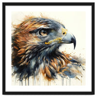 Eagle Gaze Across The Horizon