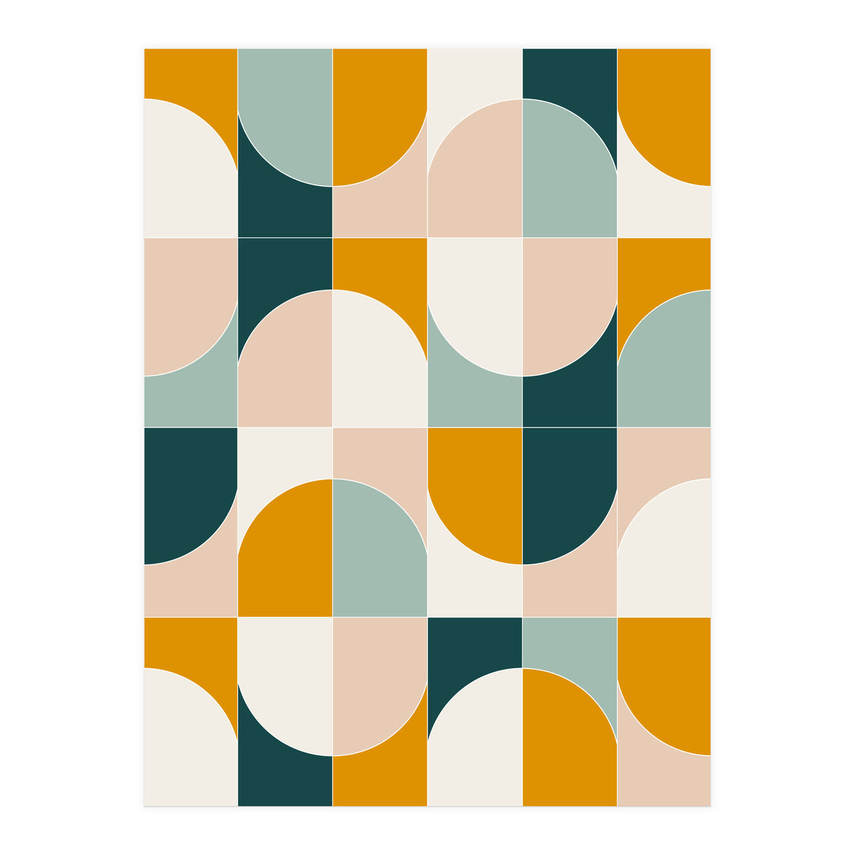 Bold Geo Tiles 01 (Print Only)