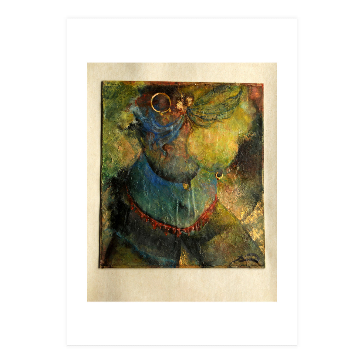 Angels.acryl.25x23cm (Print Only)