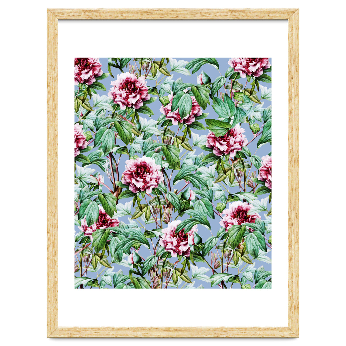 Frosty Florals #society6 #decor #buyart