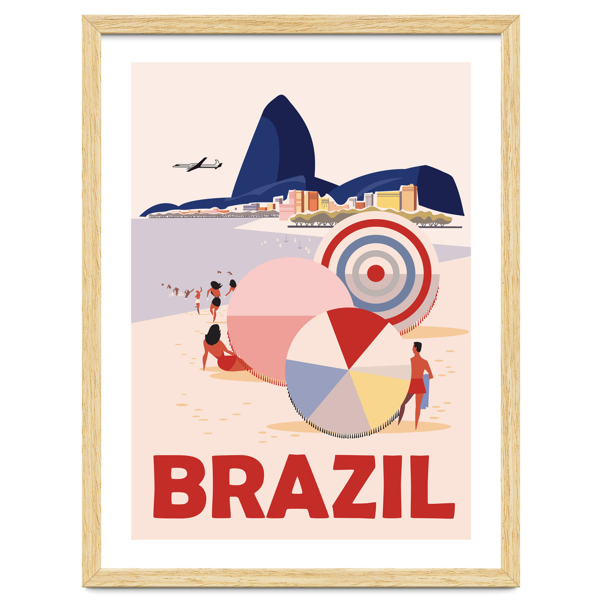 Brazil, Beach, Sao Paulo, City