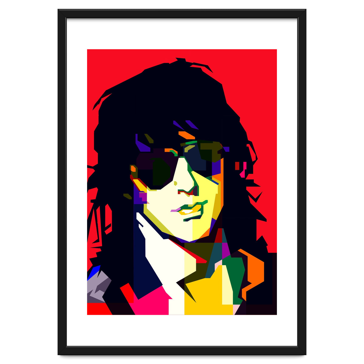 Izzy Stradlin Guitarist Pop Art WPAP