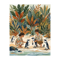 Wildlife Beach Gathering (Print Only)