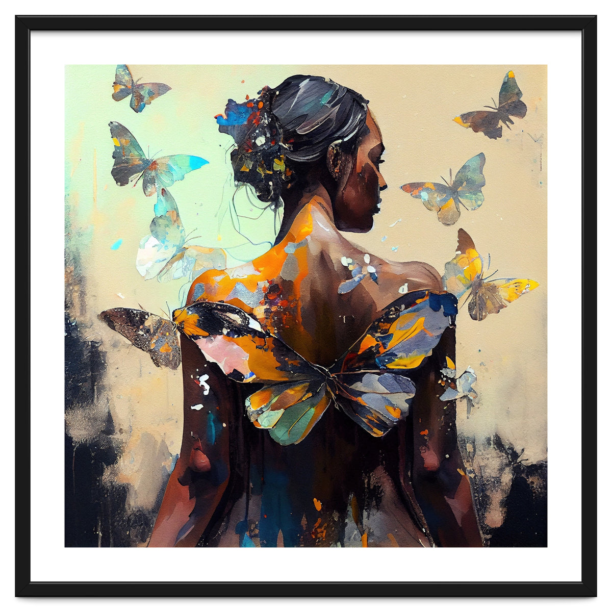 Powerful Butterfly Woman Body #6