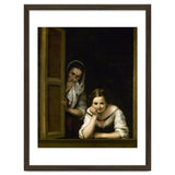 Bartolome Esteban Murillo:Two Women at a Window, c.1655/1660. National Gallery of Art Washington DC. thumbnail