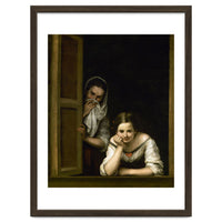 Bartolome Esteban Murillo:Two Women at a Window, c.1655/1660. National Gallery of Art Washington DC.