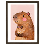 Capybara Kindergarten Nursery Art thumbnail