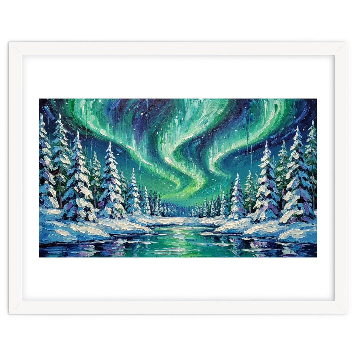 Ethereal Aurora Borealis