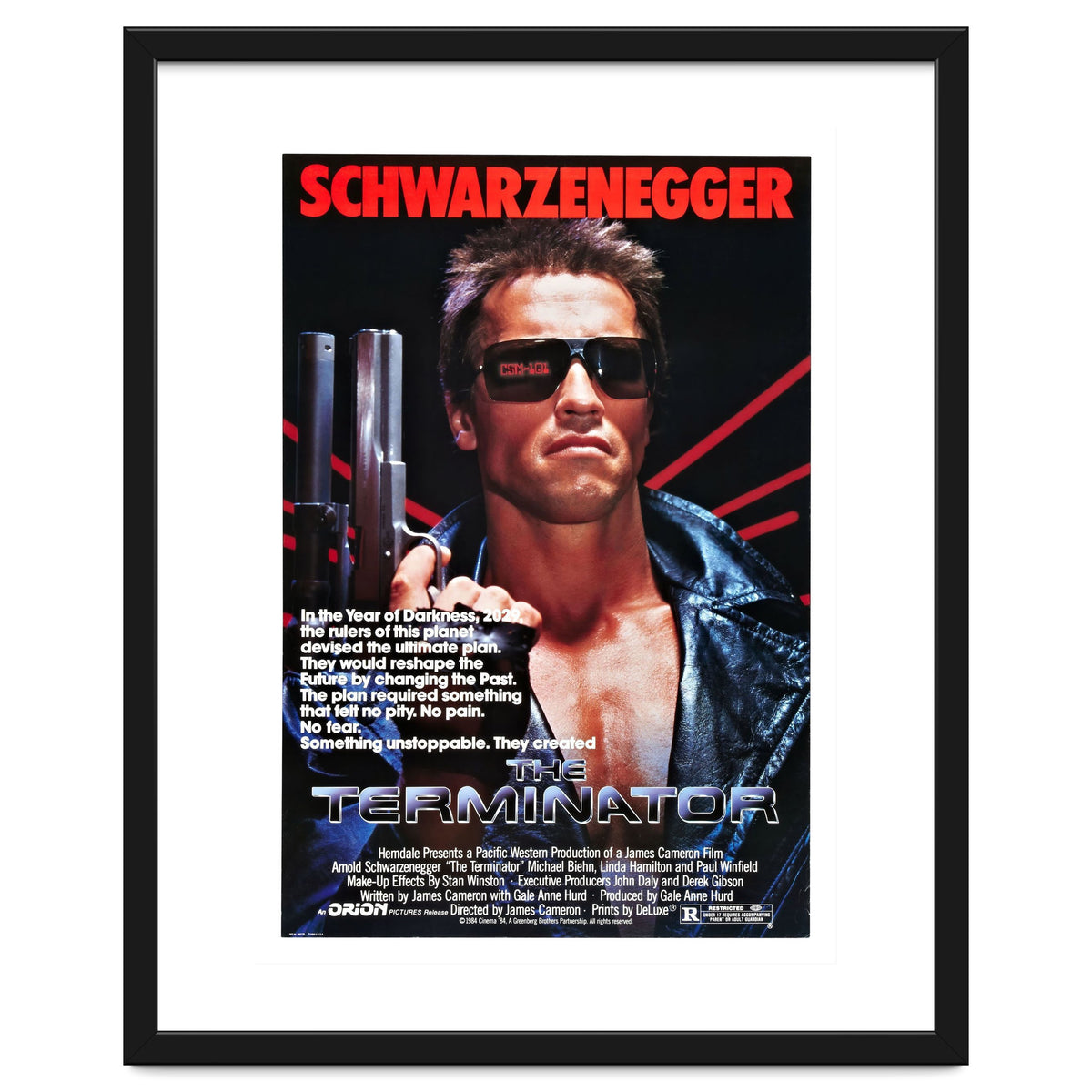 THE TERMINATOR (1984), directed by JAMES CAMERON.