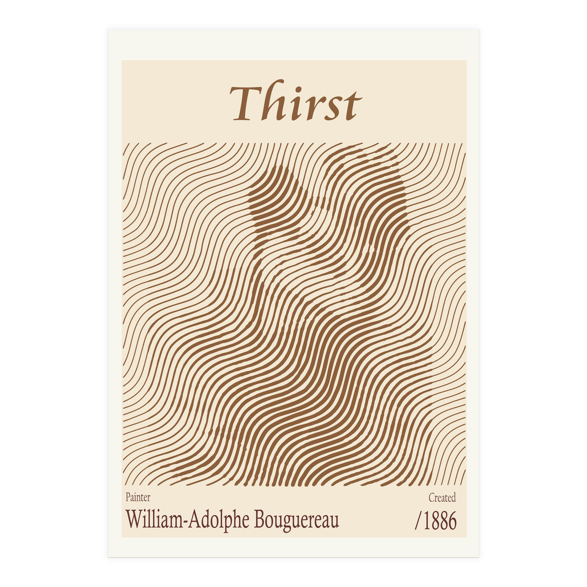 Thirst – William Adolphe Bouguereau (1886) (Print Only)