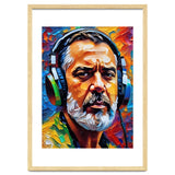 Man In Headphones Art thumbnail