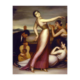 An Allegory of Happiness - 1917 - oil on canvas - 161x157 cm. (Print Only) thumbnail