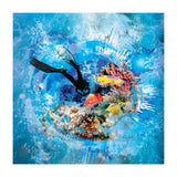 Scuba Diver (Print Only) thumbnail