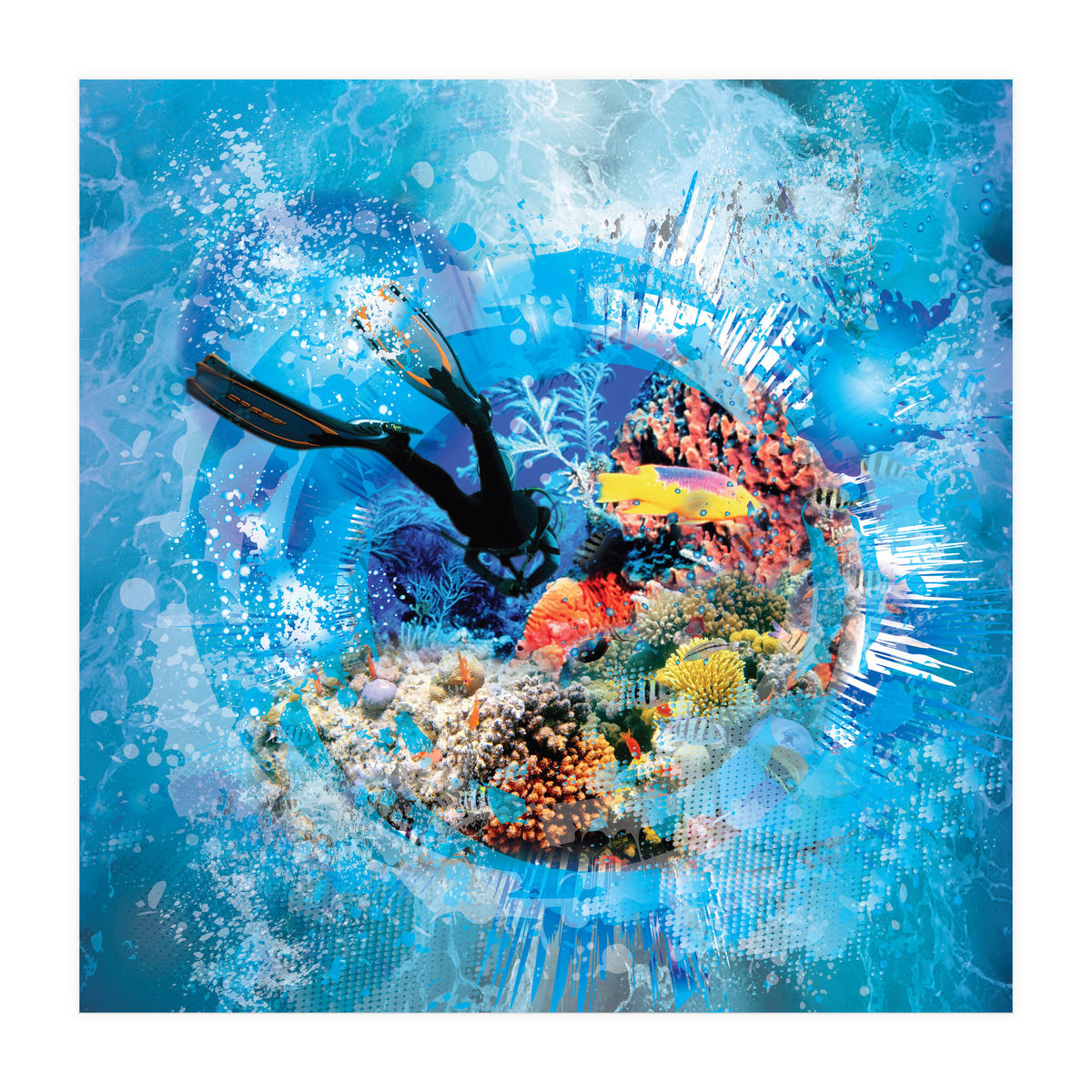 Scuba Diver (Print Only)