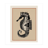 Striped Seahorse II (Print Only) thumbnail