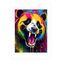 Panda, Graffiti (Print Only)