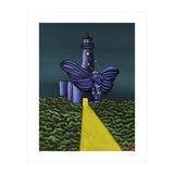 “the light is on, welcome” (Print Only) thumbnail