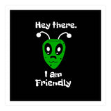 Friendly Alien  (Print Only) thumbnail
