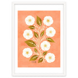 Peach, Ochre And Ivory Floral thumbnail