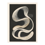 Monochrome Flow Abstract Line Movement (Print Only) thumbnail