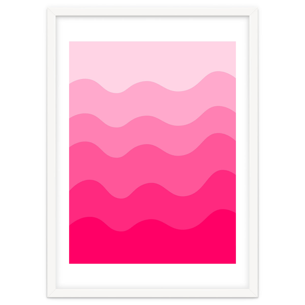 Pink gradient design