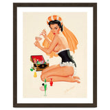 Young And Beautiful Witch Preparing A Love Portion thumbnail
