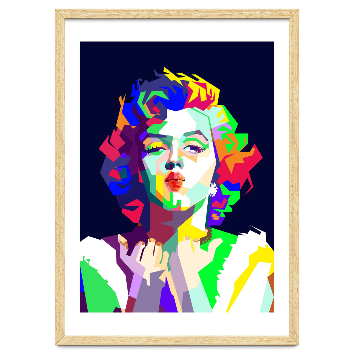 Marilyn Monroe Famous Actress Pop Art