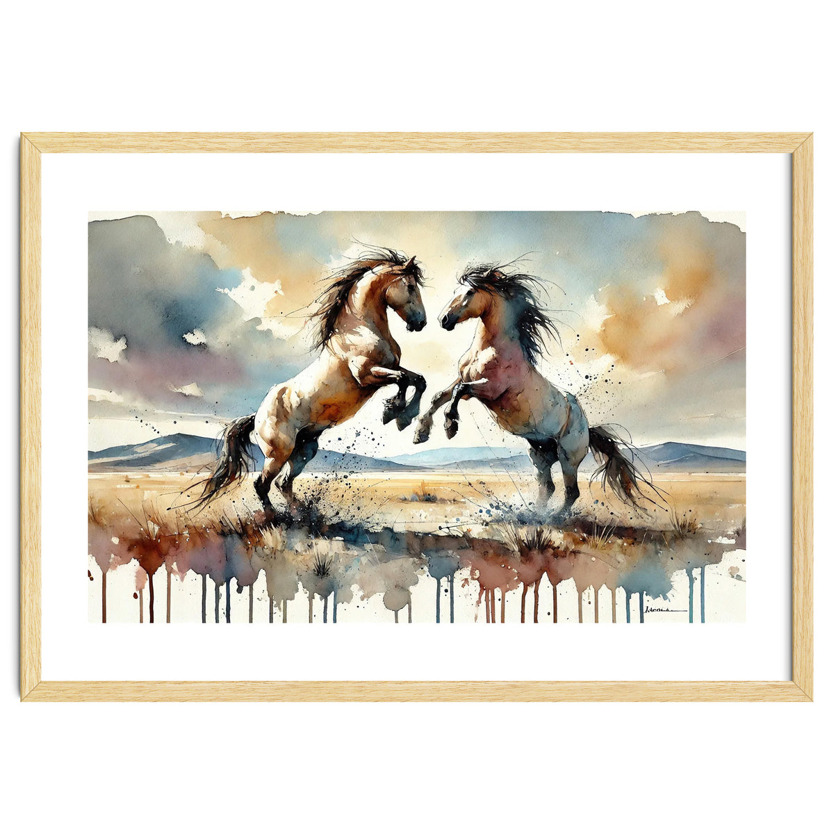 Rearing Horses