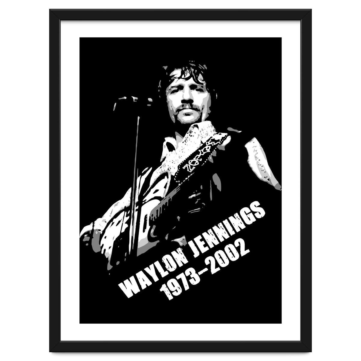 Waylon Jennings American Musician Legend