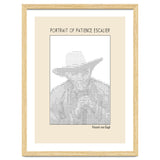 Portrait Of Patience Escalier Vincent Van Gogh Ascii Art thumbnail
