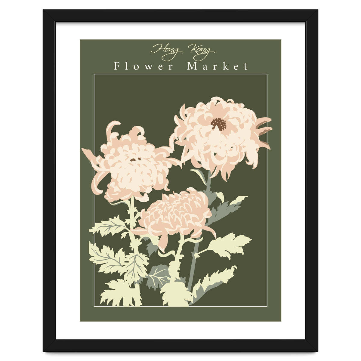 Flower Market Hong Kong Chrysanthemum