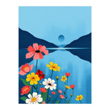 Floral Lake Calm (Print Only) thumbnail