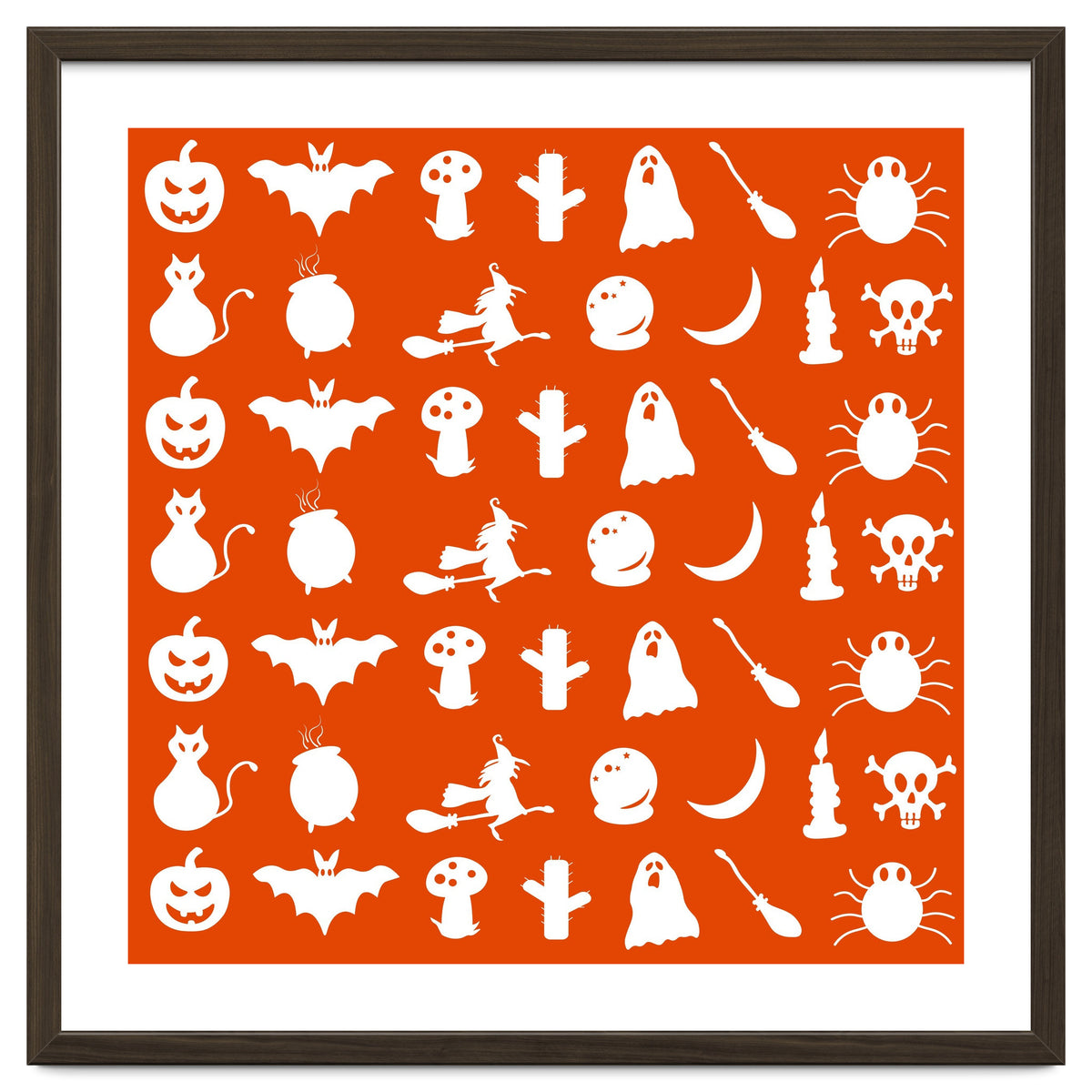 Halloween Icons Pattern