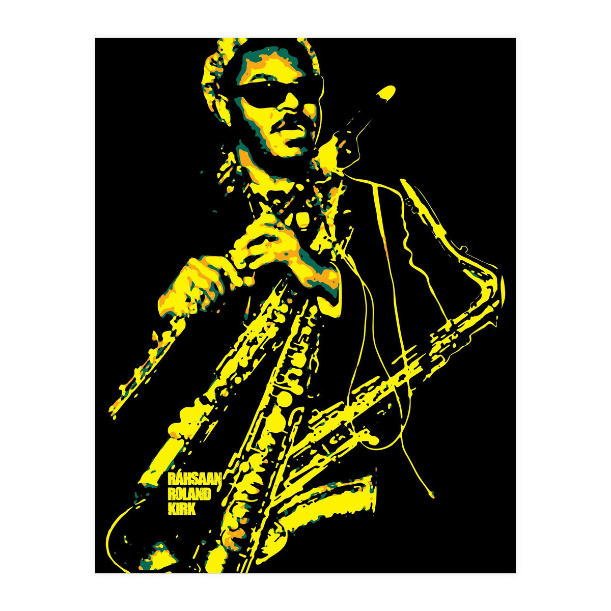 Rahsaan Roland Kirk v5 (Print Only)