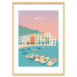 Amalfi Coast Italy Travel Postcard thumbnail