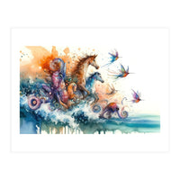 Surreal Ocean Creatures (Print Only)