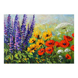 Radiant Summer Wildflower Meadow Oil Painting (Print Only) thumbnail